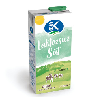 Sek Laktozsuz Süt 1 L