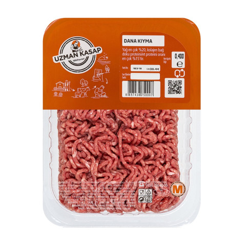 Uzman Kasap Dana Kıyma 400 G