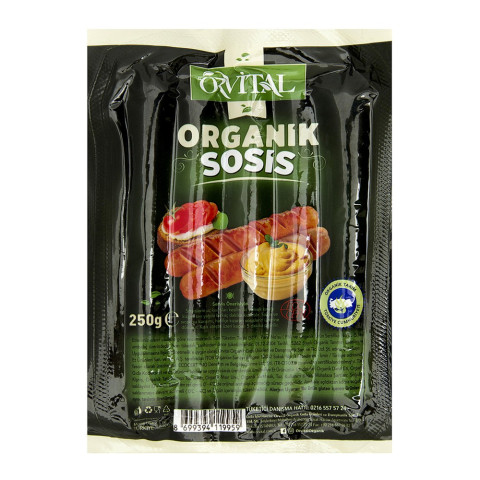Orvital Organik Dana Sosis 250 G