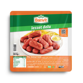 Banvit Piliç Kokteyl Sosis 1000 G
