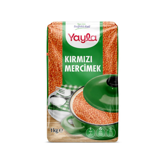 Yayla Kırmızı Mercimek 1 Kg Yayla Kırmızı Mercimek 1 Kg