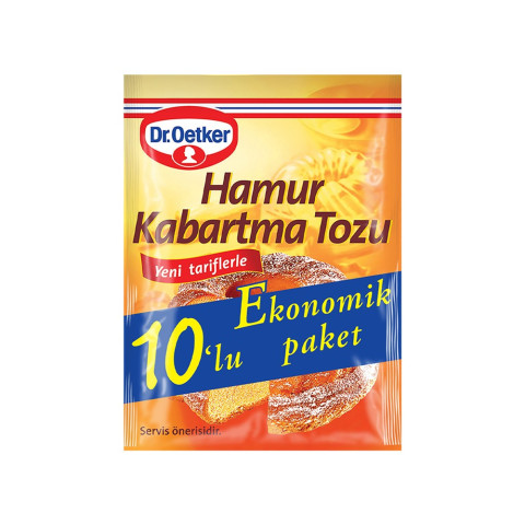 Dr.Oetker Hamur Kabartma Tozu 10'lu Paket 100 G