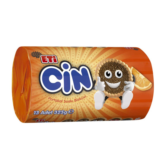 Eti Cin Portakallı Bisküvi 325 G Eti Cin Portakallı Bisküvi 325 G