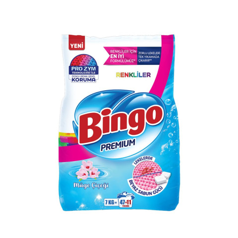 Bingo Matik Toz Deterjan Premium Renkliler 7 Kg